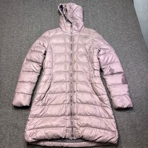 The North Face Metropolis Parka Women Medium Purple 550 Down Puffer‎ Long Hooded